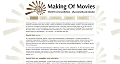Desktop Screenshot of makingofmovies.com.au